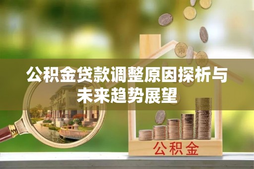 魏都公积金贷款调整原因探析与未来趋势展望