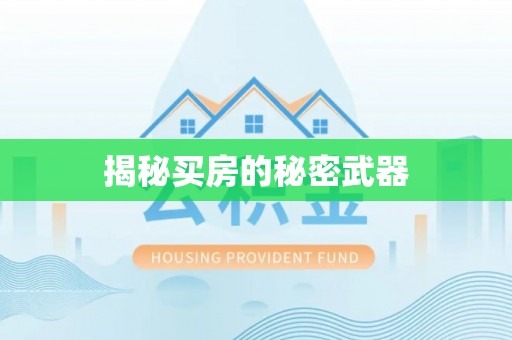 魏都揭秘买房的秘密武器