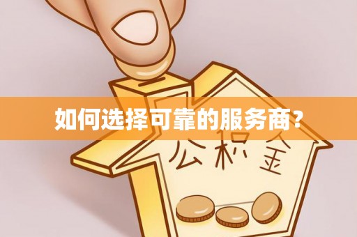 魏都如何选择可靠的服务商？