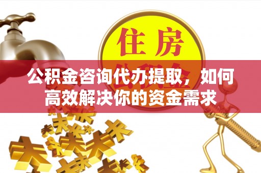 魏都公积金咨询代办提取，如何高效解决你的资金需求