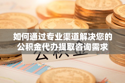 魏都如何通过专业渠道解决您的公积金代办提取咨询需求