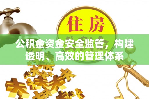 魏都公积金资金安全监管，构建透明、高效的管理体系