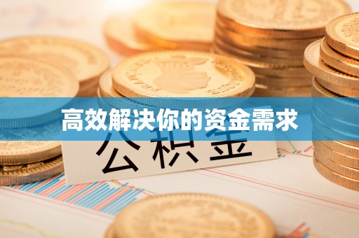 魏都高效解决你的资金需求