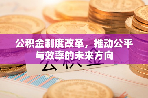 魏都公积金制度改革，推动公平与效率的未来方向