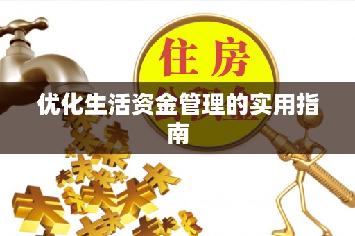 魏都优化生活资金管理的实用指南