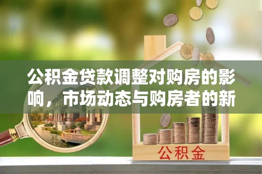 魏都公积金贷款调整对购房的影响，市场动态与购房者的新选择