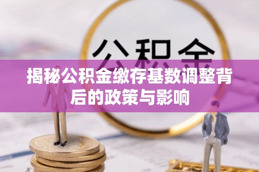 魏都揭秘公积金缴存基数调整背后的政策与影响
