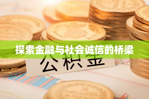 魏都探索金融与社会诚信的桥梁