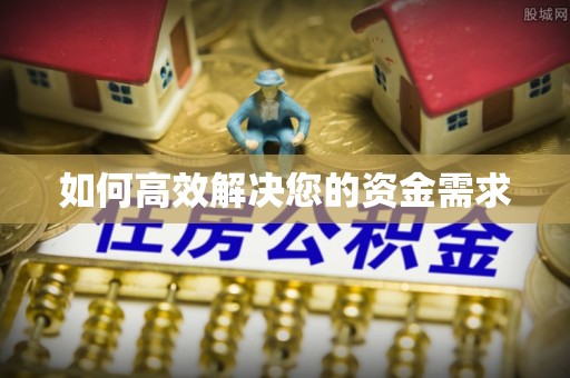 魏都如何高效解决您的资金需求
